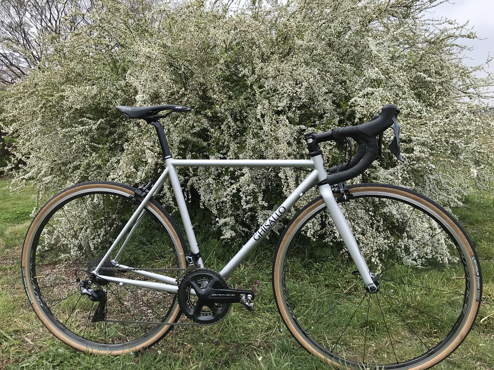 フカヤ GHISALLO 306 クロモリロード - 自転車本体